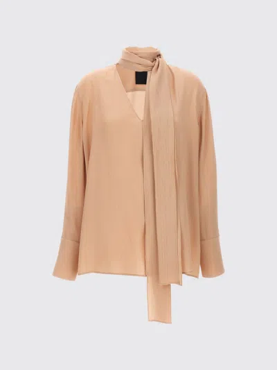 Givenchy Women Pussy Bow Blouse In Neutral