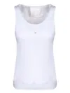 Givenchy Cotton Tank Top In White