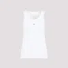 Givenchy Cotton Slim Tank Top In White