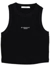 Givenchy Tops With Logo In Black