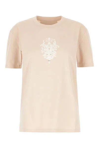 Givenchy Powder Pink Cotton T-shirt In Skin