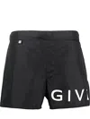 Givenchy Nylon Swim Shorts In Black