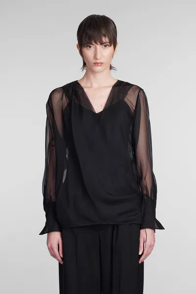 Givenchy Topwear In Black Silk