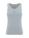 Givenchy Women's White Logo-plaque Cropped Ribbed Cotton-jersey Tank Top In White