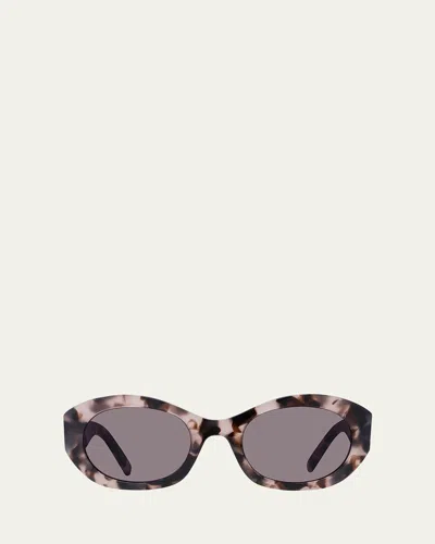 Givenchy Tortoise Acetate 4g Sunglasses In Coloured Havanaroviex