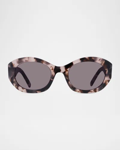 Givenchy Tortoise Acetate 4g Sunglasses In Brown