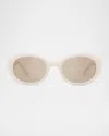 Givenchy Tortoise Acetate 4g Sunglasses In White