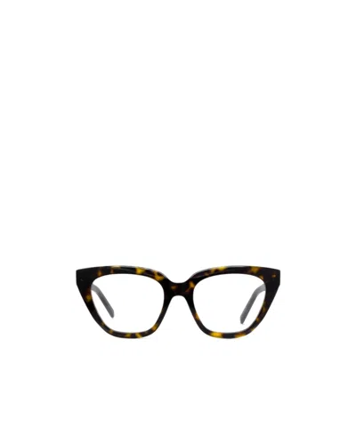 Givenchy Tortoiseshell Cat-eye Glasses In Black