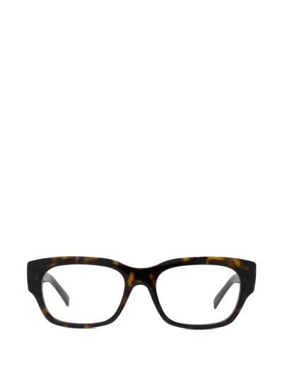 Givenchy Tortoiseshell-effect Rectangle-frame Glasses In Brown