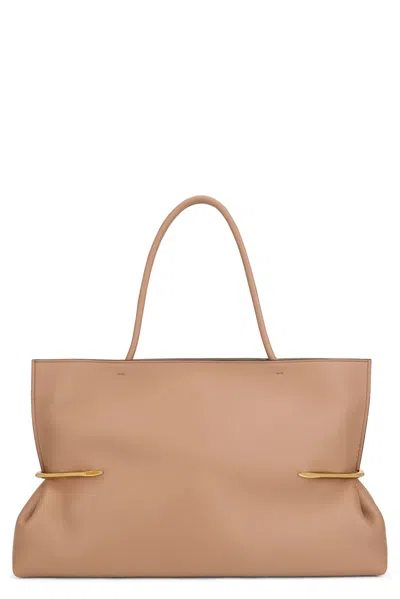 Givenchy Tote Bag Pinch Squeezed Horizontal In Leather In Brown