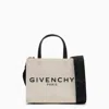 Givenchy Mini Rectangular Shopping Bag In Beige