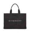 Givenchy Tote Bag Cotton Two Handles In Black