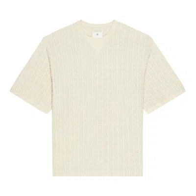Pre-owned Givenchy Towelling Short-sleeve Tee 'ivory' | White | Men's Size Xxl