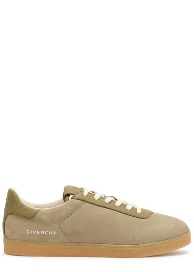 Givenchy Town Low Top Sneakers Khaki In Neutrals