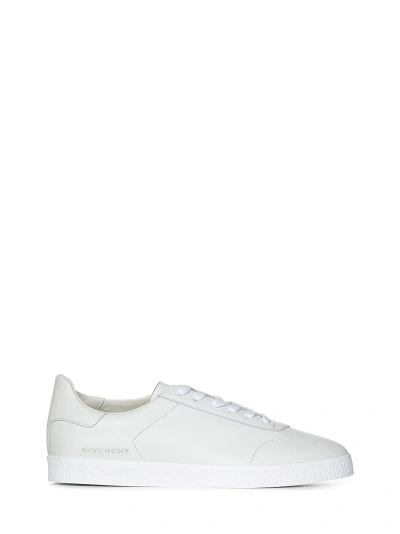 Givenchy Town White Calfs Leather Low-top Sneakers