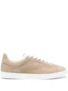 Givenchy Town Low-top Beige Suede Sneakers In Neutrals
