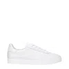 Givenchy White Leather Low Top Sneakers In White