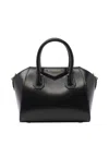 Givenchy Micro Antigona Shoulder Bag In Calf Leather In Negro