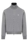 GIVENCHY TRACKSUIT JACKET IN FLEECE WITH 4G DETAIL