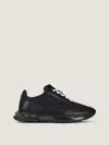 Givenchy Quilted Black Sneakers With Translucent Sole And Contrasting Laces In Black