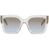 Givenchy Transparent ' Bold' Sunglasses In Neutral