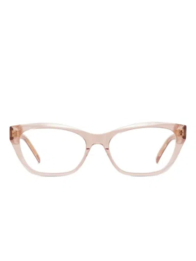 Givenchy Transparent Glasses In Pink