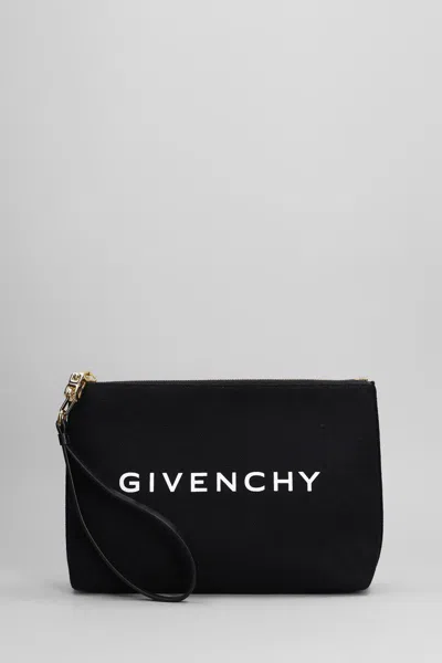 Givenchy Travel Pouch Clutch In Black