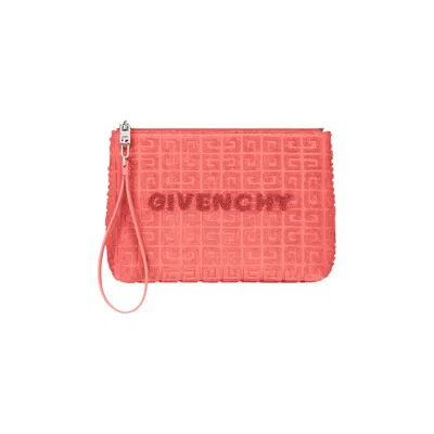 Pre-owned Givenchy Travel Pouch 'coral'