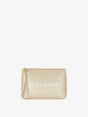 GIVENCHY GIVENCHY TRAVEL POUCH IN 4G COATED CANVAS