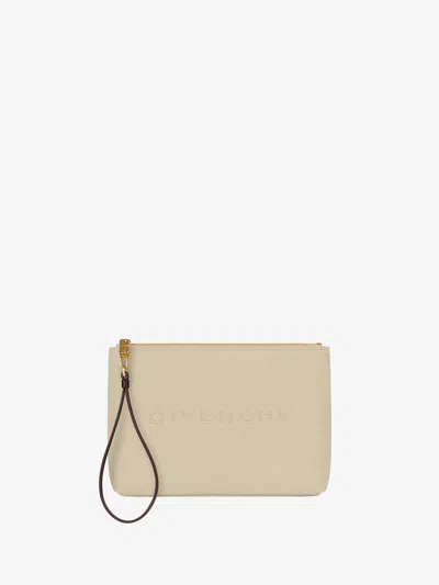 Givenchy Travel Pouch In Canvas In Multicolor