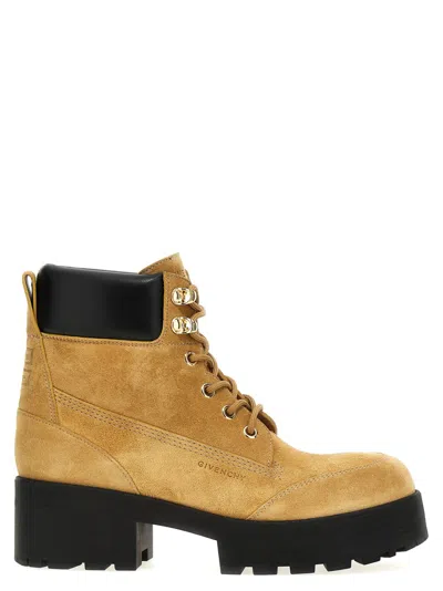 Givenchy 'trekker' Ankle Boots In Brown