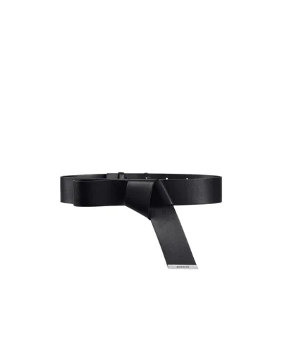 Givenchy Trench Belt In Leather In Black