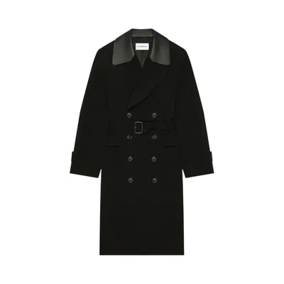 Pre-owned Givenchy Trench Coat 'black' | Men's Size 50