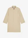GIVENCHY TRENCH-COAT IN COTTON CANVAS