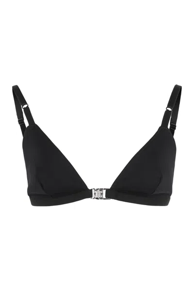 Givenchy Elasticated Bra With Buckle In Black