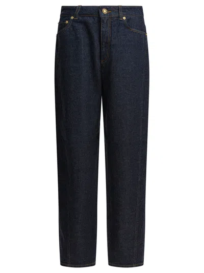 Givenchy Trousers Blue In Multi