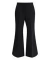 Givenchy Flaired Wool Pants In Black