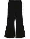 Givenchy Flaired Wool Pants In Black