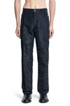 Givenchy Stitched Pleat Nylon Trousers In Black