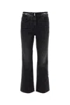 Givenchy High-rise Black Denim Jean In Black