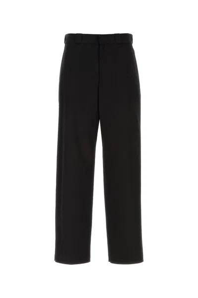 Givenchy Cotton Trousers In Black