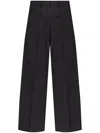 Givenchy Wool Trousers In Grey Mix