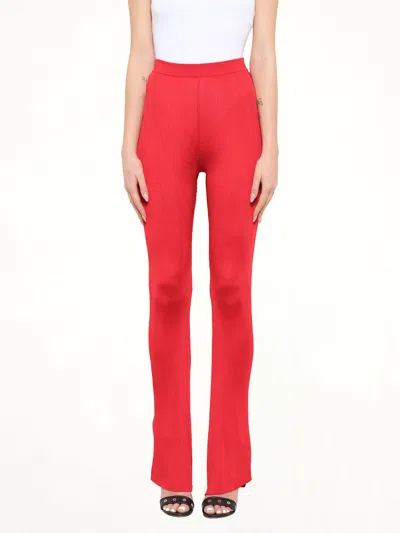 Givenchy Trousers In Red