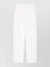 Givenchy Trousers Straight Notched Lapels In White