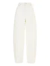 Givenchy Cocoon Denim Pants Clothing In White