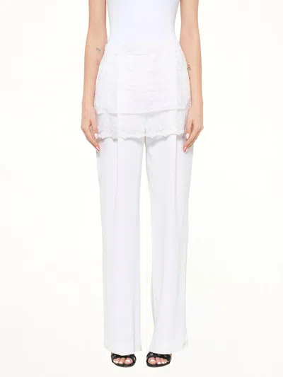 Givenchy Trousers In White