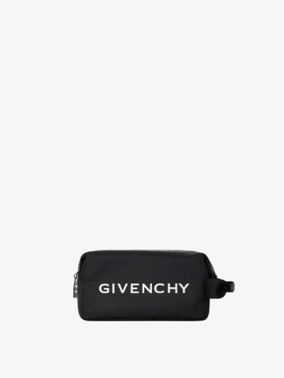 Givenchy Trousse De Toilette G-zip En Nylon In Multicolor