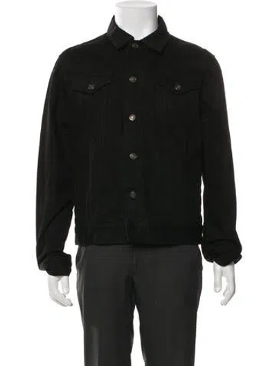 Pre-owned Givenchy Trucker Jacket In Black