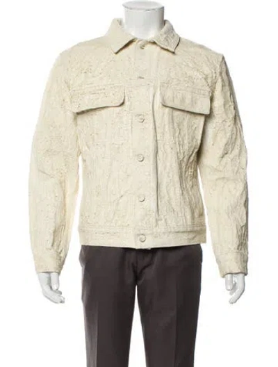 Pre-owned Givenchy Trucker Jacket In Neutral