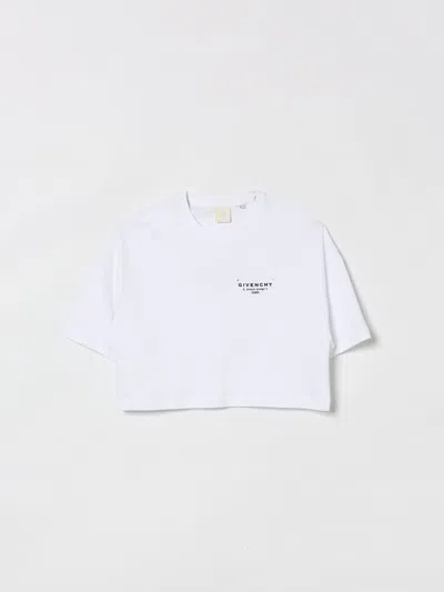 Givenchy T-shirt Kids  In White